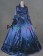 Gothic Lolita Marie Antoinette Retro U Neck Lace Cosplay Ball Gown Dress