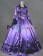 Gothic Lolita Marie Antoinette Retro U Neck Lace Cosplay Ball Gown Dress