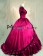 Civil War Lolita Sweet Spaghetti Strap Halter Puff Short Sleeves Ruffles Lace Ball Gown Dress
