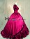 Civil War Lolita Sweet Spaghetti Strap Halter Puff Short Sleeves Ruffles Lace Ball Gown Dress