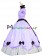 Country Gothic Lolita Southern Belle Puff Short Sleeves Ruffles Prom Dress