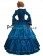 Gorgeous Herrlich Classic U Neck Long Sleeves Floral Ruffles Frill Lace Ball Gown Dress