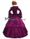 Gorgeous Herrlich Classic U Neck Long Sleeves Floral Ruffles Frill Lace Ball Gown Dress