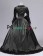 Edwardian Classic Lolita Vintage Brocaded Ball Gown Dress Prom