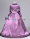 Edwardian Classic Lolita Vintage Brocaded Ball Gown Dress Prom