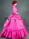 Elegant Gothic Lolita Sweet V Neck Ruffles Lace Layered Frill Ball Gown Floor Length Dress