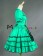 Gothic Lolita Punk Ruffles U Neck Pagoda Sleeves Frill Lace Floral Strappy Dress