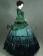 Romantic Classical Gothic Pagoda Sleeves Ruffles Lace Tiered Ball Gown Dress