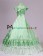 Romantic Romantik Sweet Sleeveless Lace Floral Frilled Falbala Tiered Ball Gown Dress