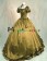 Civil War Lolita Sweet Spaghetti Strap Halter Puff Short Sleeves Ruffles Lace Ball Gown Dress