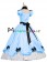 Country Gothic Lolita Southern Belle Puff Short Sleeves Ruffles Prom Dress