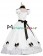 Country Gothic Lolita Southern Belle Puff Short Sleeves Ruffles Prom Dress