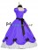 Country Gothic Lolita Southern Belle Puff Short Sleeves Ruffles Prom Dress