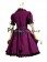 Classical Gothic Punk Gothic Lolita Ruffles Neck Pagoda Sleeves Tiered Falbala Dress