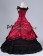 Gothic Lolita Elegant Sexy Jumper Skirt Floral Falbala Lace Frilled Ball Gown Dress