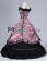 Gothic Lolita Elegant Sexy Jumper Skirt Floral Falbala Lace Frilled Ball Gown Dress