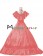 Lolita Sweet Dolly Collar Halter Armelloses Kleid Ruffles Lace Frilled Fancy Dress Party