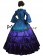 Romantic Classical Gothic Pagoda Sleeves Ruffles Lace Tiered Ball Gown Dress