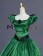 Vintage Gothic Lolita Victorian Puff Short Sleeves Ruffles Bow-tie Ball Gown Dress