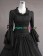 Classic Klassiker Retro Ruffles Lace Pagoda Sleeves Frilled Ball Gown Dress