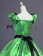 Vintage Gothic Lolita Victorian Puff Short Sleeves Ruffles Bow-tie Ball Gown Dress