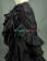 Classical Gothic Lolita Punk Tiered Falbala Lace Asymmetry Skirt