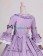 Romantic Romantik Vintage Ruffles Lace Frill Bowknot Pagoda Sleeves Cosplay Dress 