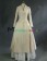 Victorian Vintage Civil War Lolita Jacket Dress Frill Lace Floor Length Dress