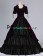 Classic Reenactment Retro Lolita Cosplay Ruffles Lace Layered Dress