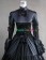 Gothic Lolita Reenactment Retro Ruffles Tiered Falbala Lace Ball Gown Dress Bowknot