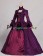 Edwardian Victorian Gothic Lolita U Neck Long Pagoda Sleeves Strappy Floral Lace Ball Gown Prom Dress 