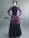 Victorian Reenactment Lolita Retro Turtle Neck Frilled Lace Formal Dress Evening