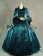 Classic Klassiker Lolita Retro Pagoda Sleeves Lace Frilled Brocaded Ball Gown Dress