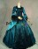 Classic Klassiker Lolita Retro Pagoda Sleeves Lace Frilled Brocaded Ball Gown Dress