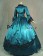 Classic Klassiker Lolita Retro Pagoda Sleeves Lace Frilled Brocaded Ball Gown Dress