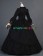 Edwardian Vintage Lolita Turtle Neck Puff Sleeves Ruffles Lace Floor Length Dress