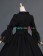 Edwardian Vintage Lolita Turtle Neck Puff Sleeves Ruffles Lace Floor Length Dress