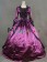 Edwardian Classic Lolita Vintage Brocaded Ball Gown Dress Prom