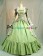 Classic Klassiker Victorian Gothic Lolita U Neck Lace Frill Long Sleeves Ball Gown Dress