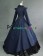 Classic Klassiker Victorian Gothic Lolita U Neck Lace Frill Long Sleeves Ball Gown Dress