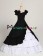 Sweet Lolita Armelloses Kleid Layered Ruffles Lace Highwaist Cosplay Dress