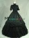 Classic Klassiker Gothic Punk Lolita Turtle Neck Frill Ruffles Lace Frill Short Sleeves Layered Ball Gown Dress