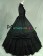 Classic Klassiker Gothic Punk Lolita Turtle Neck Frill Ruffles Lace Frill Short Sleeves Layered Ball Gown Dress