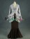 Edwardian Asymmetrical Victorian Blouse Skirt Ruffles Lace Frill Fishtail Dress 