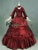 Elegant Gothic Lolita Sweet V Neck Ruffles Lace Layered Frill Ball Gown Floor Length Dress