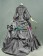 Elegant Gothic Lolita Sweet V Neck Ruffles Lace Layered Frill Ball Gown Floor Length Dress