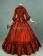 Elegant Gothic Lolita Sweet V Neck Ruffles Lace Layered Frill Ball Gown Floor Length Dress