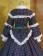 Civil War Sweet Vintage Lolita Tarten Lace Frilled Ball Gown Dress