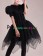 Gothic Victorian Steampunk Retro Inspired Fairy Corset Black Tutu Dress