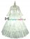 Romantic Classical Gothic Pagoda Sleeves Ruffles Lace Tiered Ball Gown Dress
